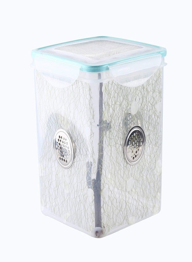 crapelles Spider Mantis Bottle Breathable Outdoor Natural Animal Exploration Tools Science Research Butterfly Frog Insect Colored Cage Habitat Bug Catcher Critter Caterpillars Cricket Snail Container - Image 5